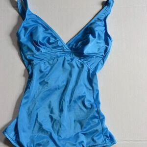 Vtg One Piece Bathing  Suit